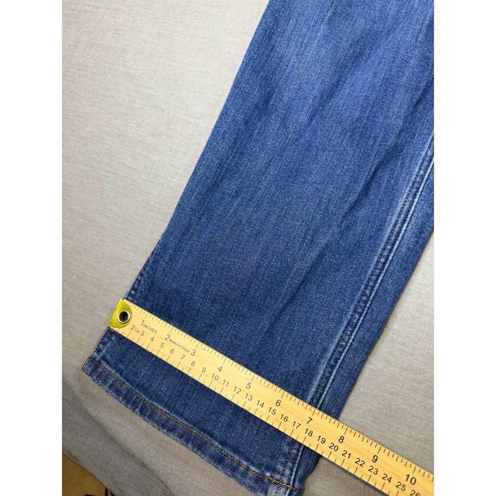 Carhartt Denim Overalls Women's XL Blue Excellent Relaxed Fit OR6002-W - Picture 8 of 13